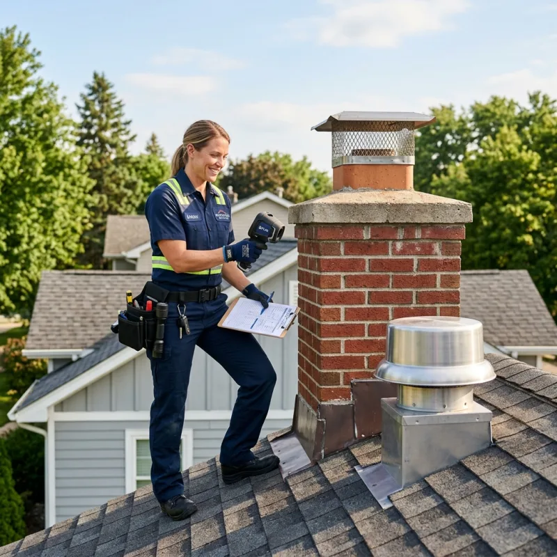 Technician removing a deceased bird from an indoor space in Menzies Creek